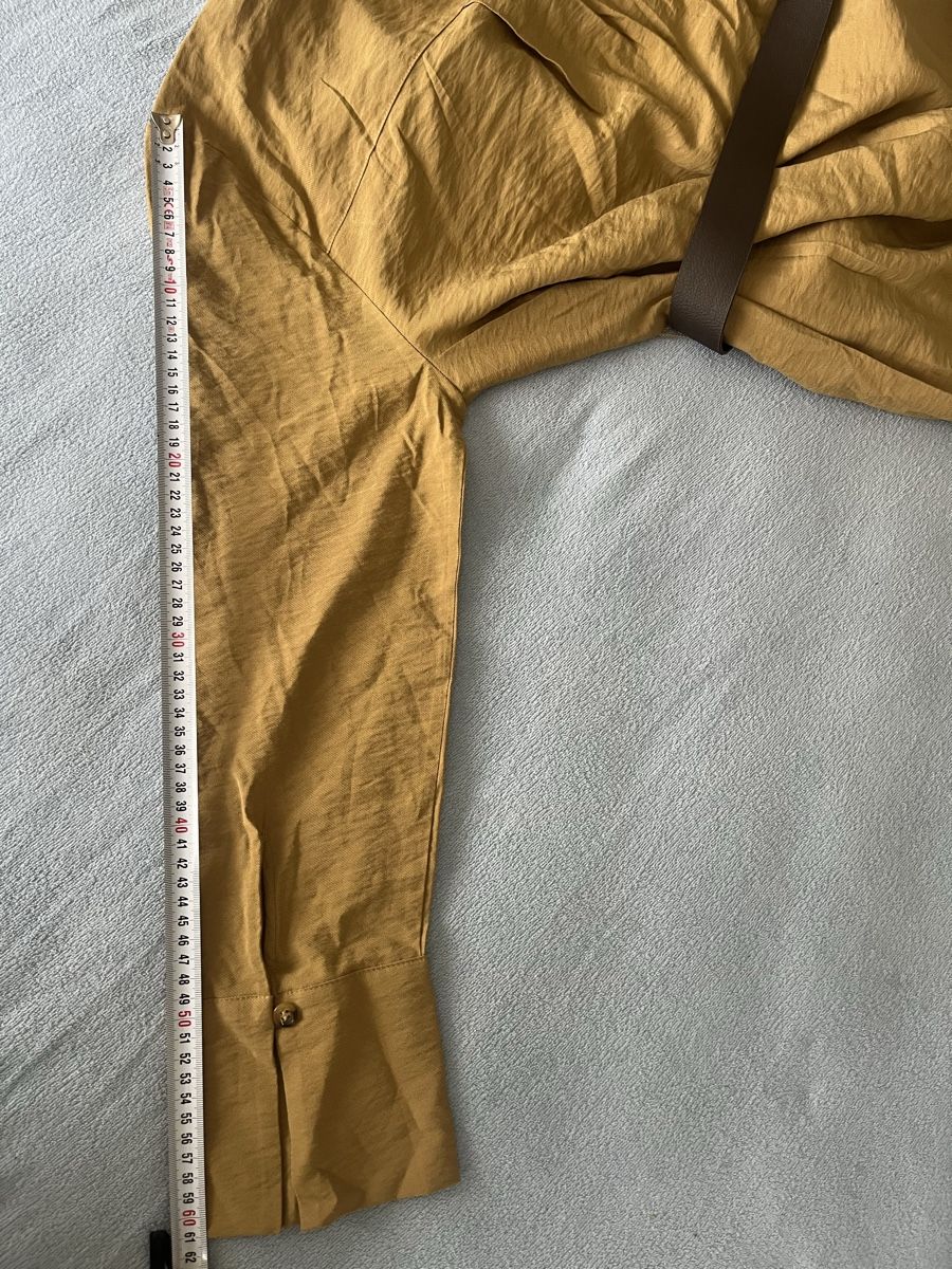 Robes: H&M Kleid, Hemdblusenstil, Khaki, Gr. S – Neuf (Voir description) à Olten par sae_82z2 5