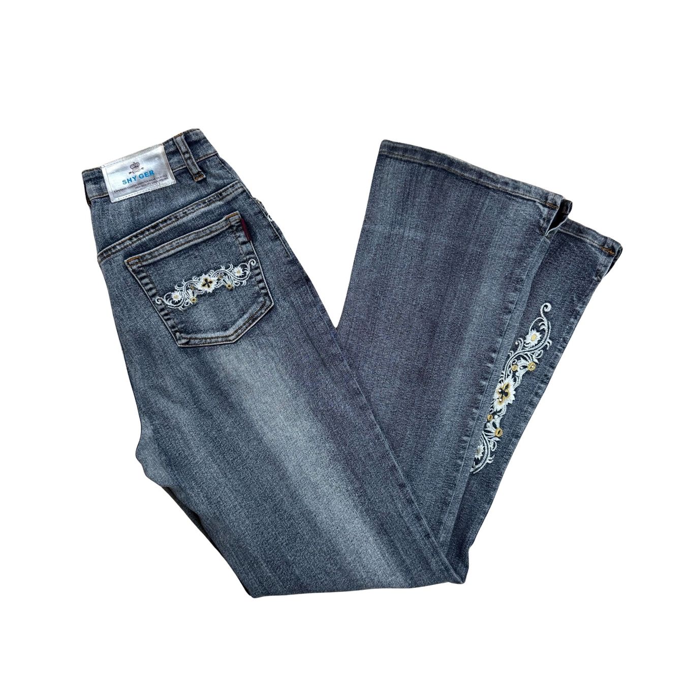 Jeans: Vintage Y2K Jeans Flared  - S – Usato da Herisau venduto da 1asupply