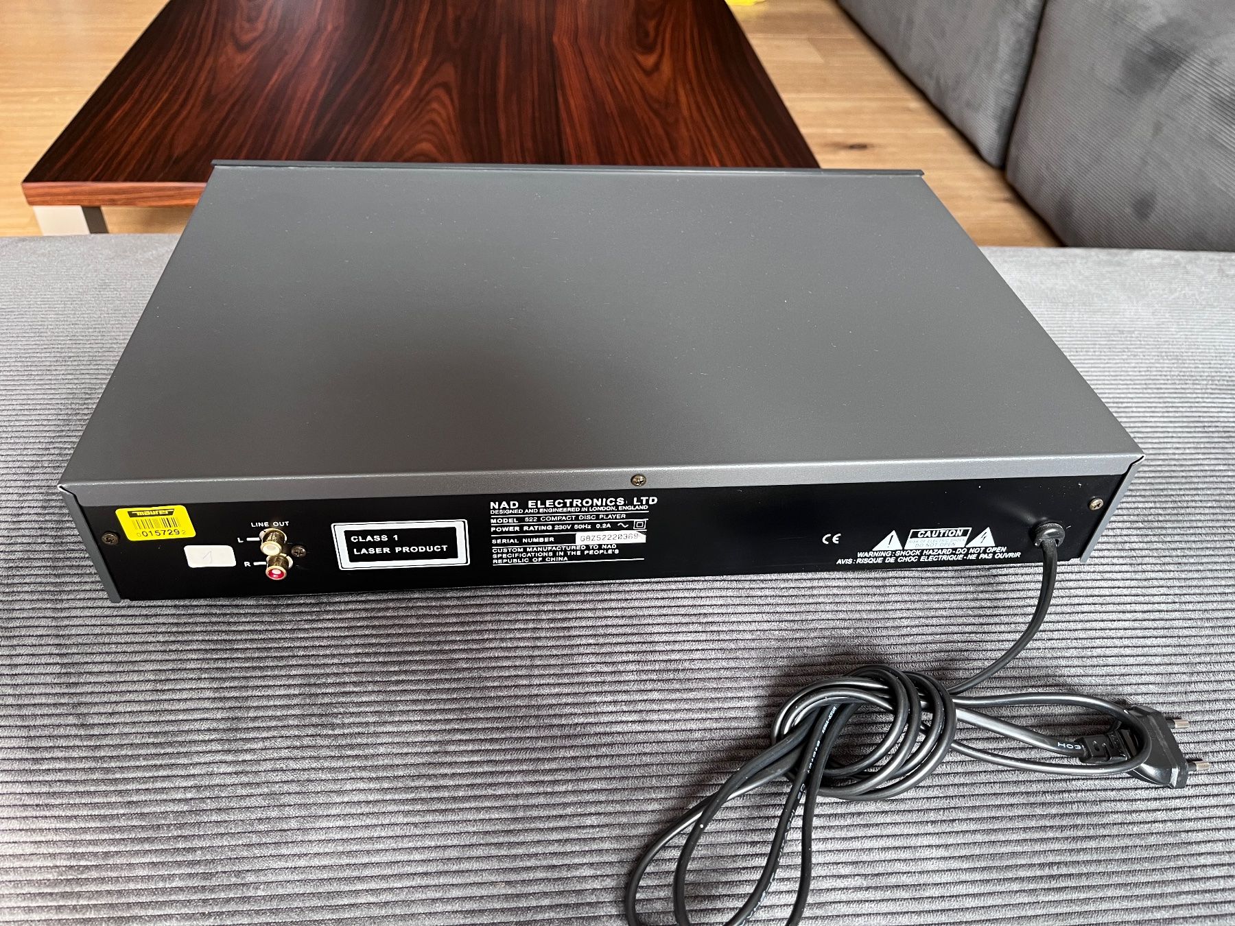 Nad Sistemi audio & multimediali: NAD CD-Player 522 – Usato da Gelterkinden venduto da Schallgeber 1