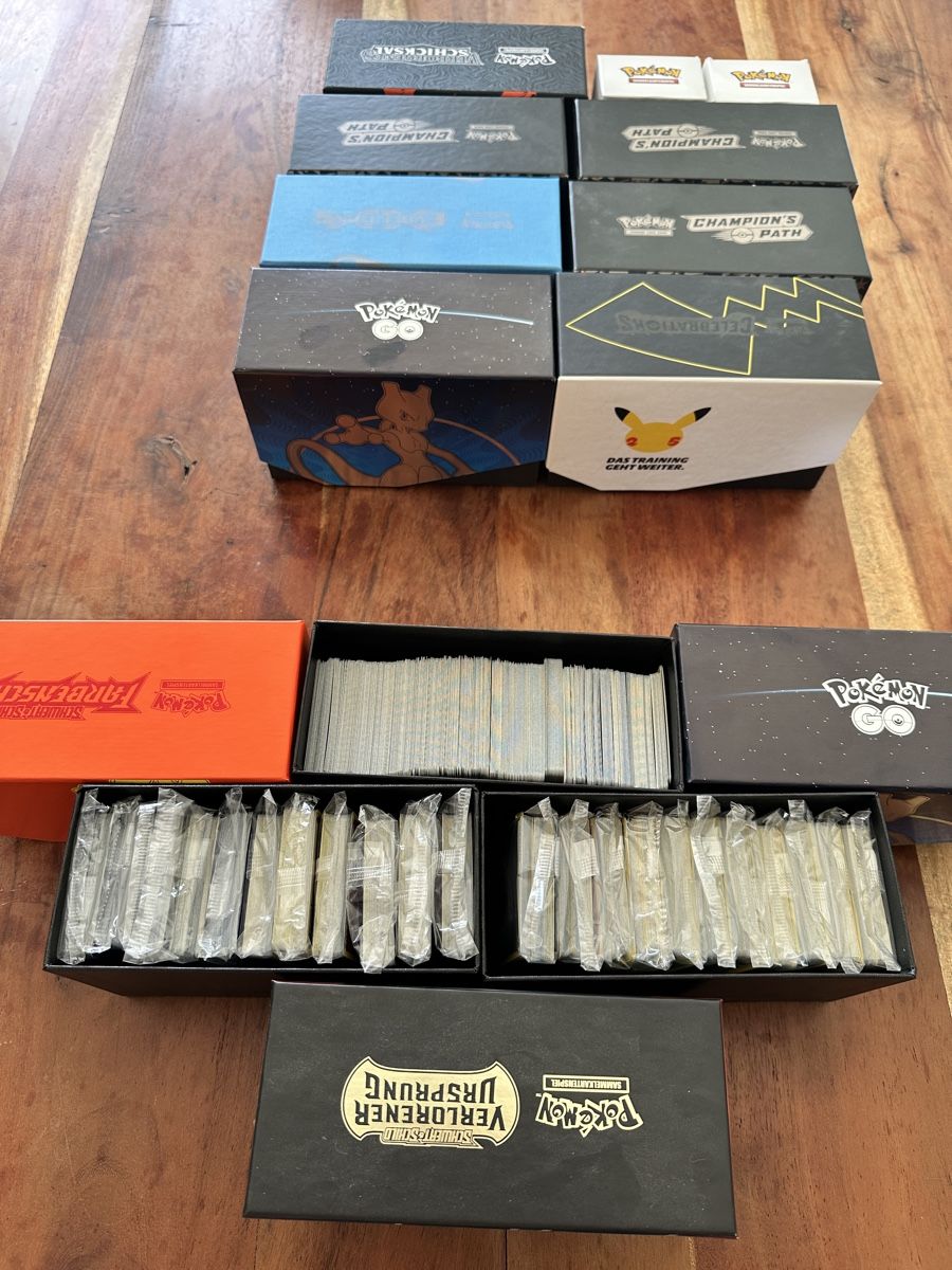 Pokémon Sammelbilder & Trading cards: Pokemon Karten Bulk Auflösung – Gebraucht aus Oensingen von  1