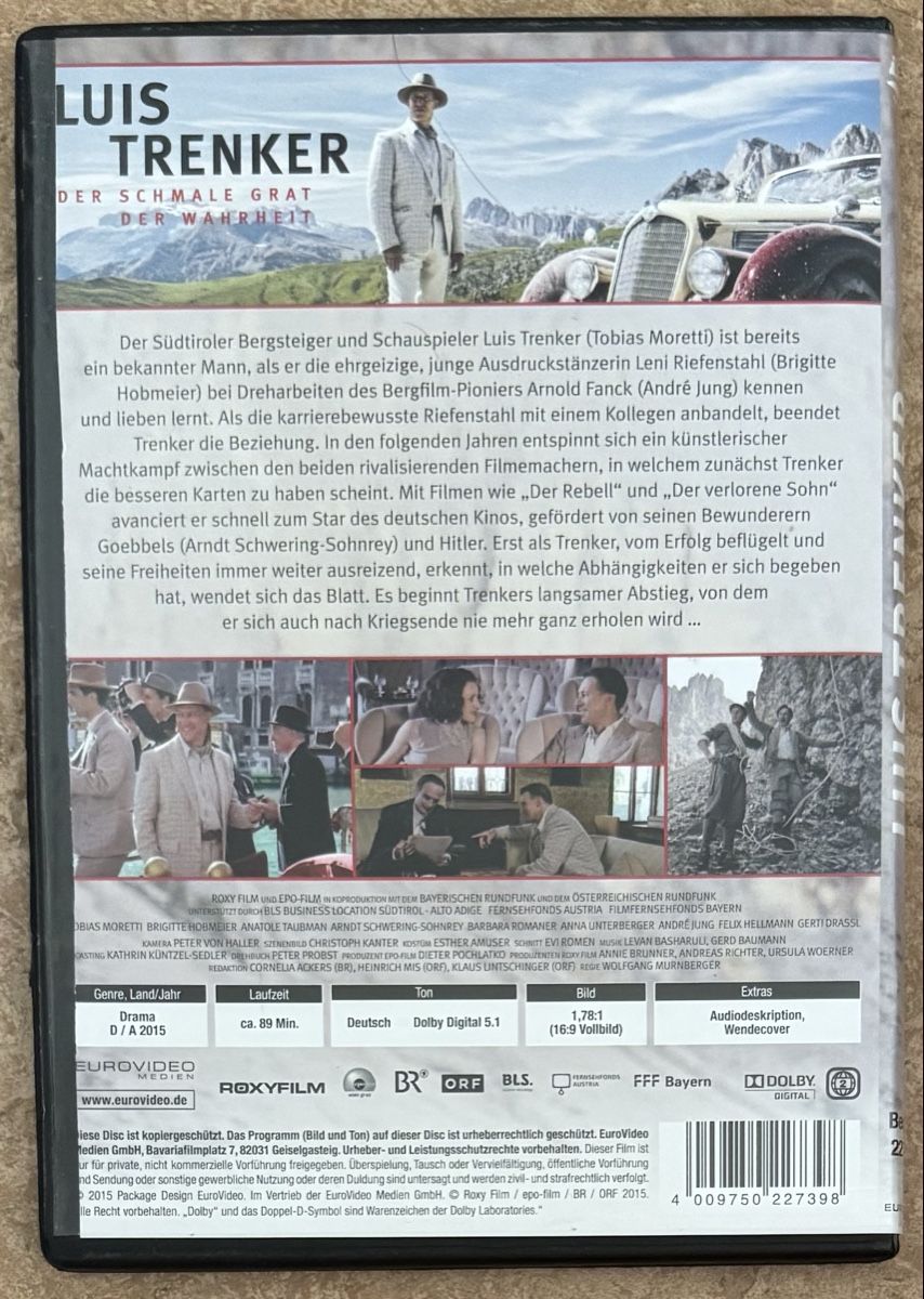 Alle DVDs: LUIS TRENKER – Neu (gemäss Beschreibung) aus Dietikon von AndreaSch01 1