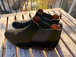 Lloyd Chelsea Boots Wildleder schwarz, Gr 40