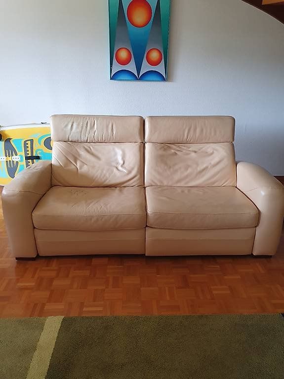 Sofas: Free Gratis elektrisches TV-Sofa Echtleder – D'occasion à Oberrieden par pavlos2000pavlos 3