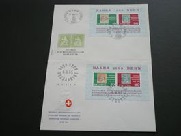 2 x NABRA 1965 Bern ***TOP***