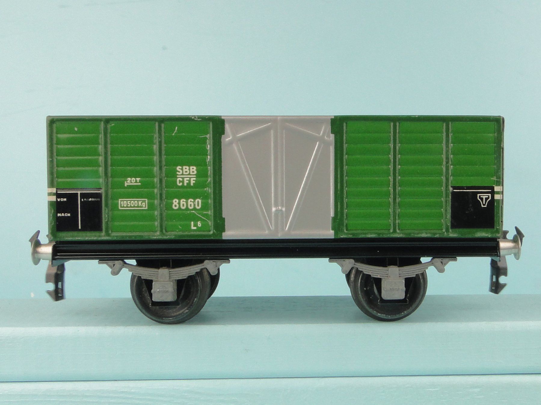 Buco Modellini di ferrovie: Buco 2 X 8660 SBB Güterwagen – Usato da Bülach venduto da cann11 3