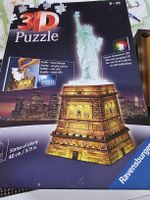 3D Puzzle Freiheitsstatue mit LED Beleuchtung