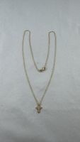 Halskette mit Kreuzanhänger in 750 Gold / 18 Karat