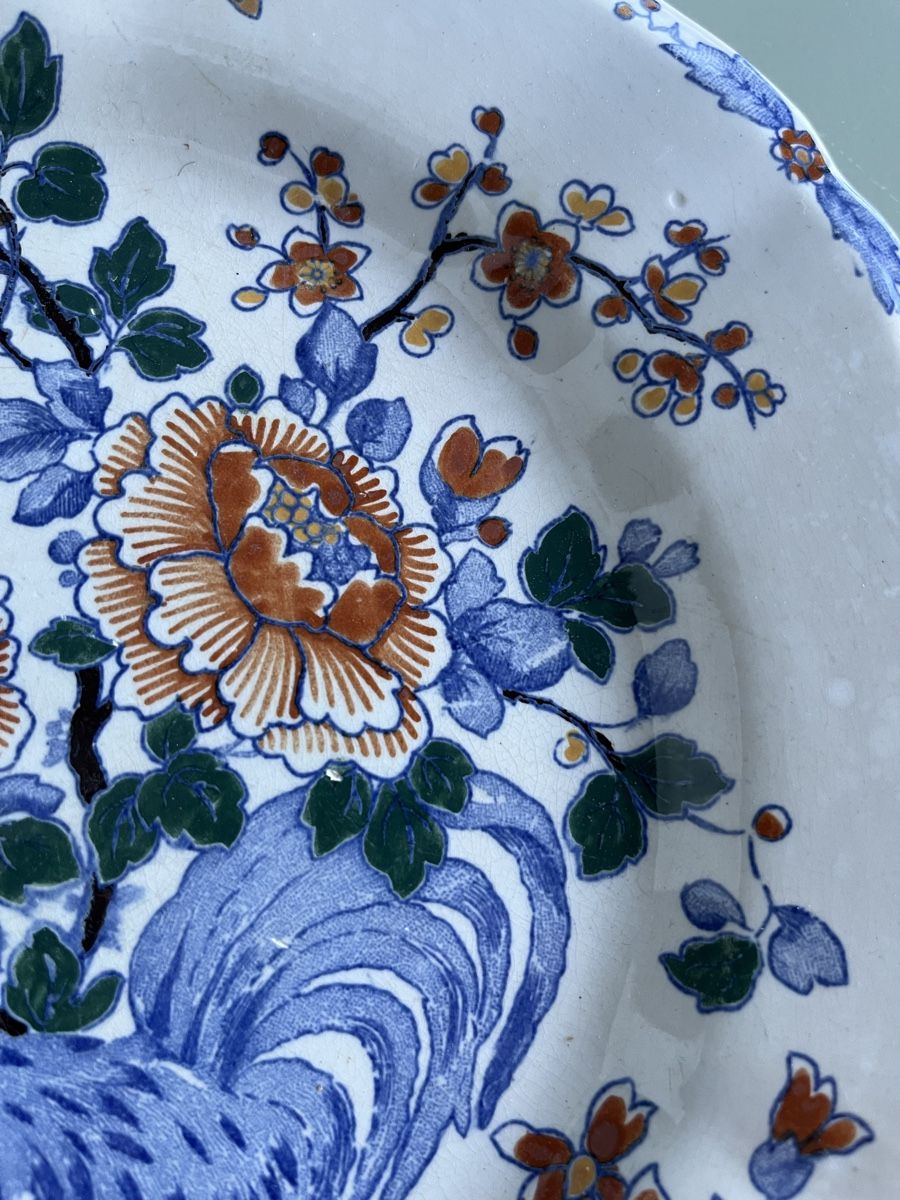 Teller: Assiette poule Gien – Gebraucht aus St. Prex von Nikolletta 3