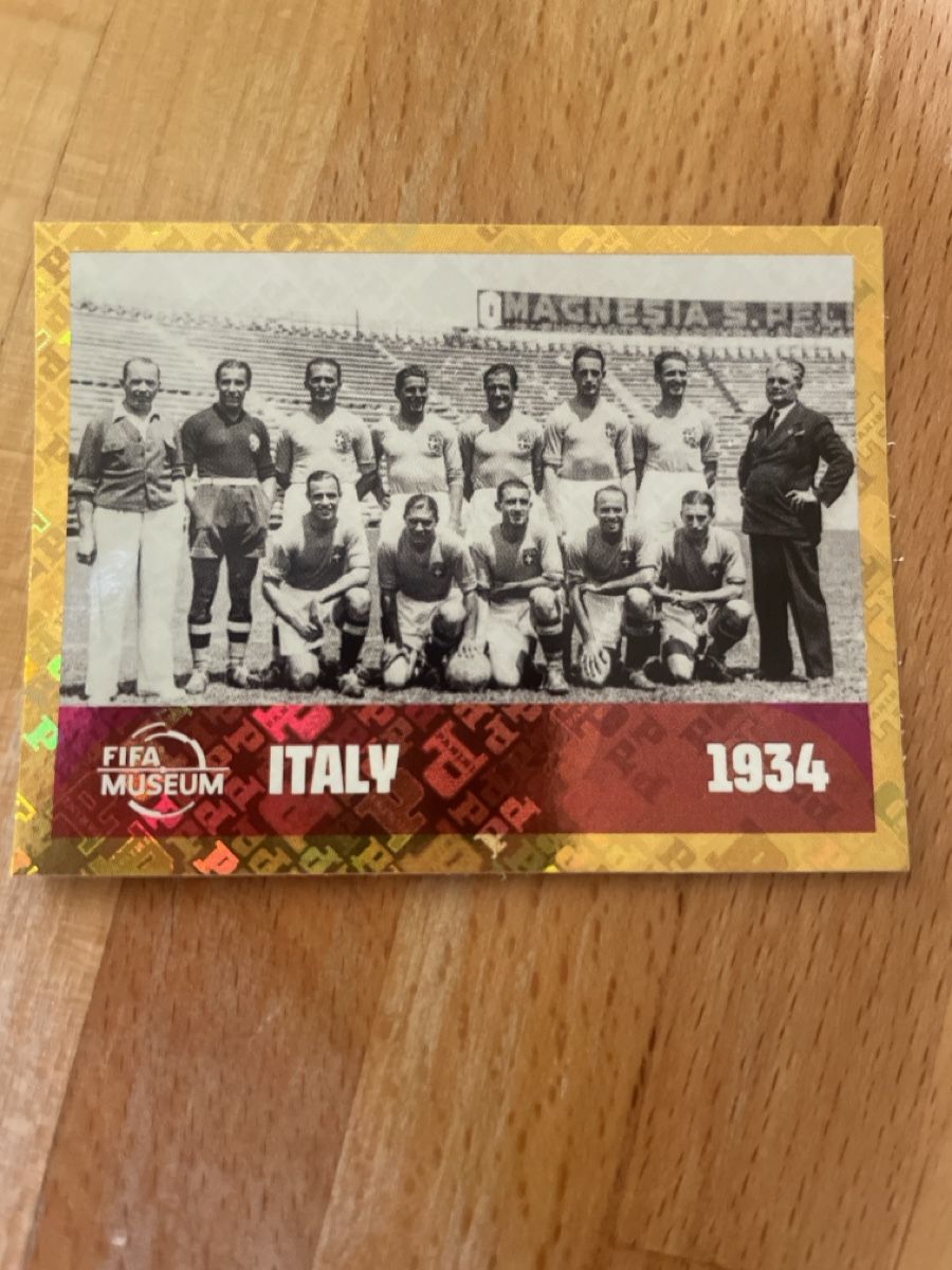 Panini Carte collezionabili: Fifa Museum italy 1934 – Nuovo e nell'imballaggio originale da Bubendorf venduto da ale_6fxg