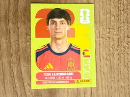 Panini FIFA WM 2026 Sticker Robin Le Normand  ESP 3