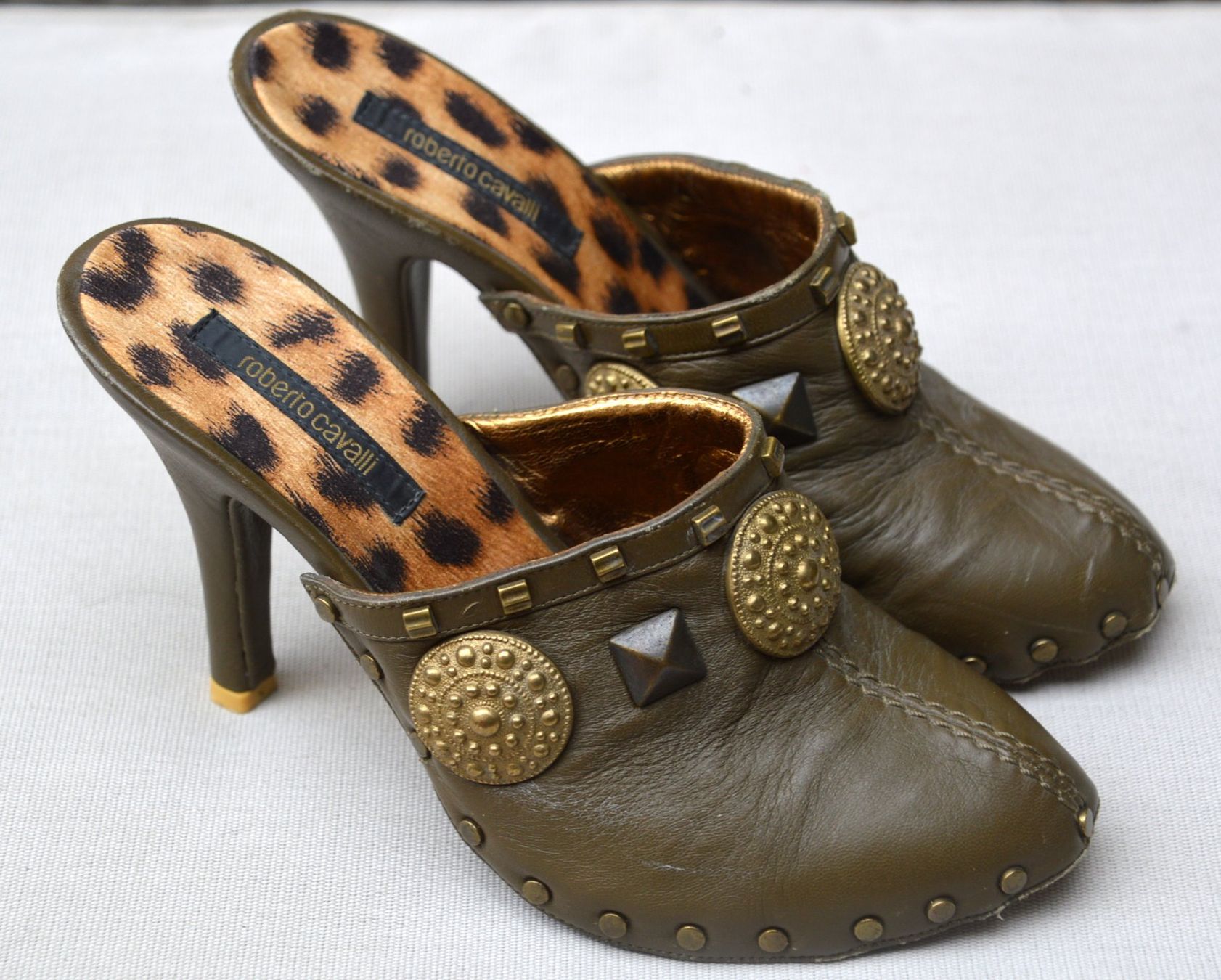 Roberto Cavalli Scarpe da donna: Sabots Roberto Cavalli  .37 Schuhe Mules – Usato da Collonges venduto da Auganien 3
