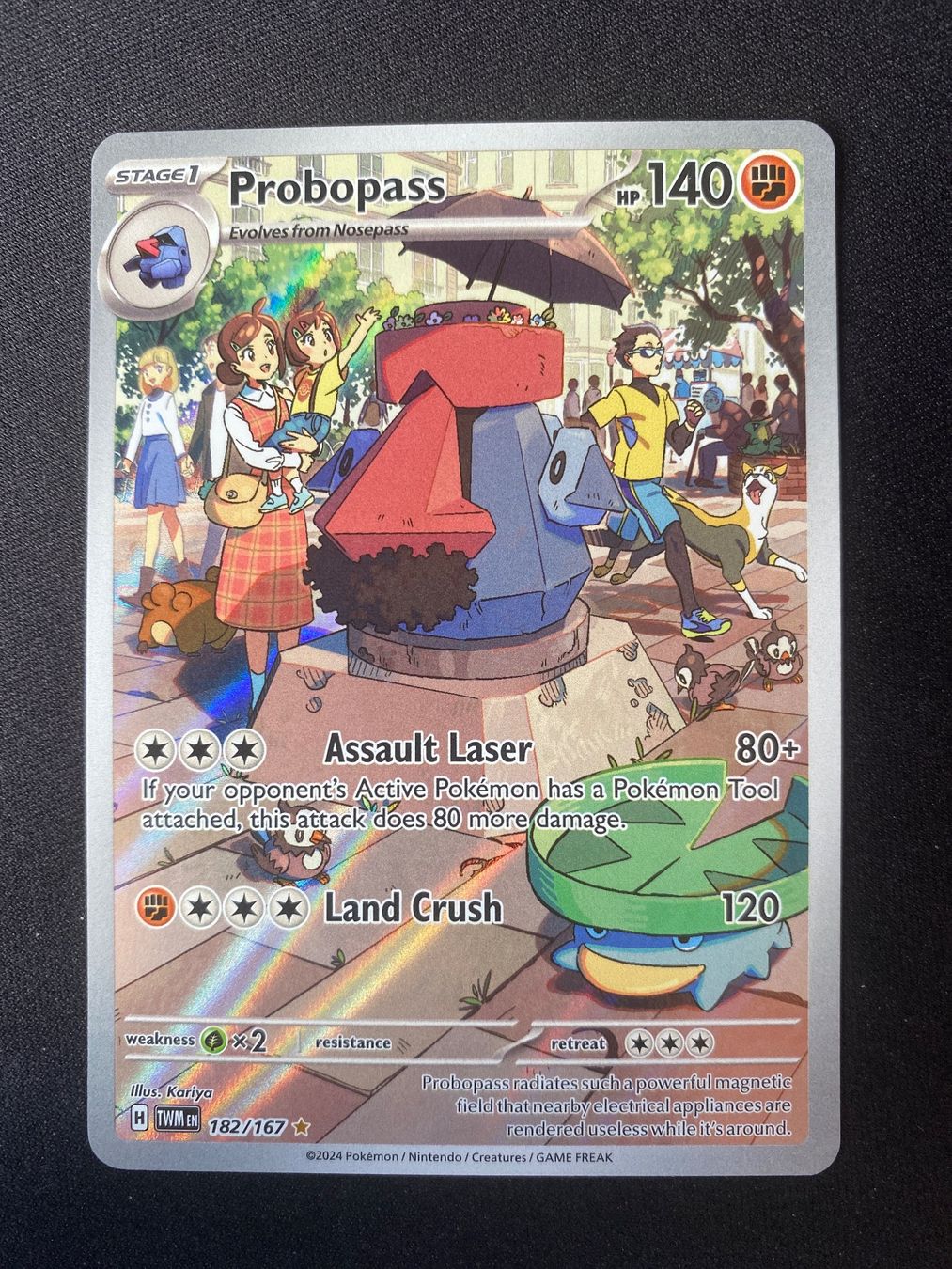 Pokémon Sammelbilder & Trading cards: Probopass 182 - Voluminas - Twilight Masquerade - EN – Neu (gemäss Beschreibung) aus Hausen AG von Shrade