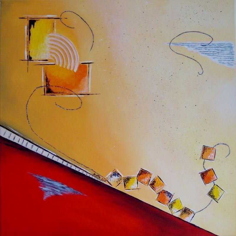 Dipinti: Acrylbild auf Leinwand – Nuovo (secondo la descrizione) da Langendorf venduto da Brigida