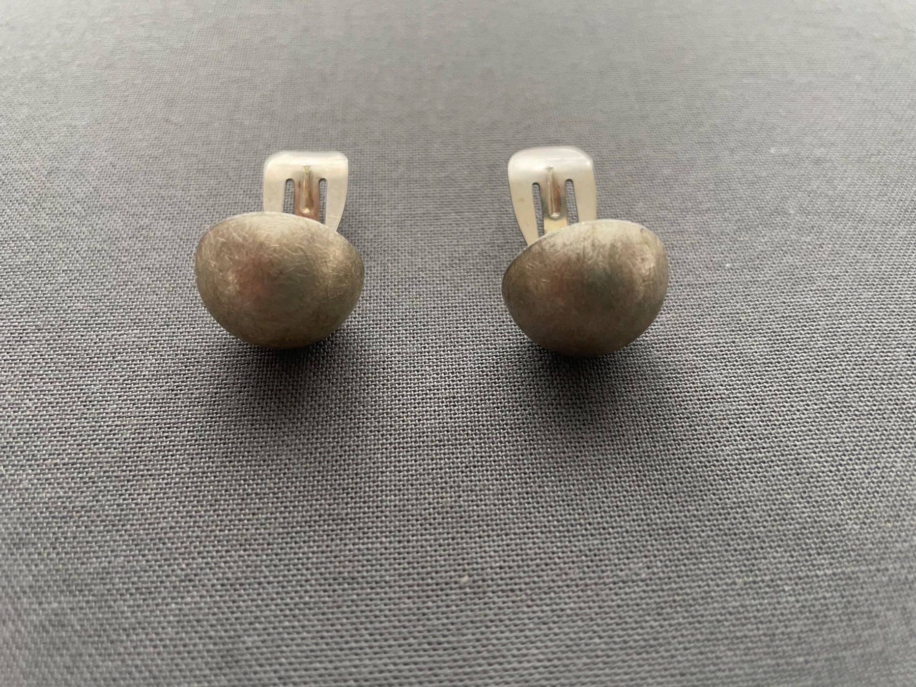 Orecchini pendenti & Orecchini a lobo: Vintage Ohrclips aus 925 Silber – Usato da Winterthur venduto da Myrtillus 1