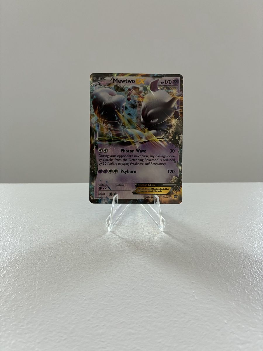 Pokémon Sammelbilder & Trading cards: Carta Pokémon Mewtwo EX 61/162 – Neu (gemäss Beschreibung) aus Taverne von nad02026