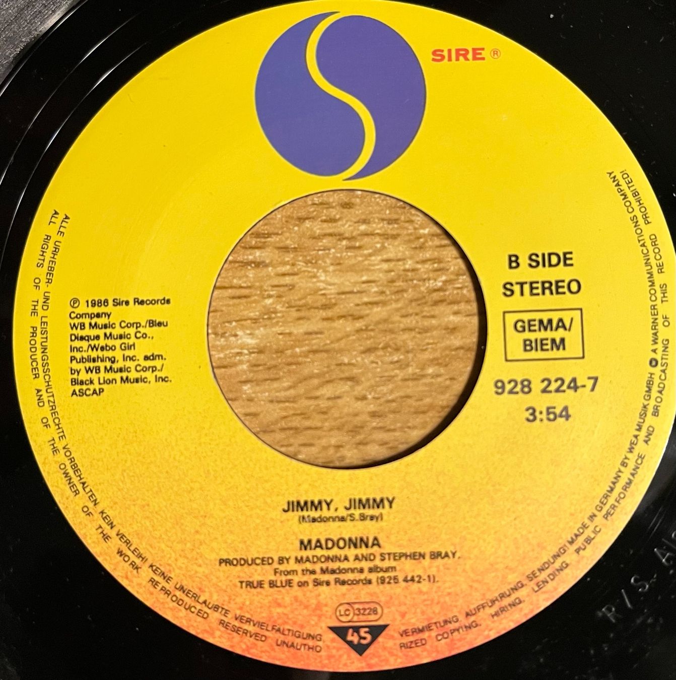 Schallplatten: MADONNA - CAUSING A COMMOTION – Gebraucht aus Bussigny von vinyl-pas-cher 3