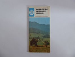 Tolle Strassenkarte Australien, 1982