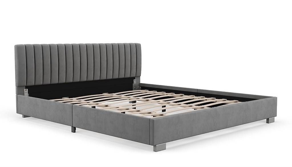 Betten: Doppelbett mit einzigartigem Samtbezug – Gebraucht aus Kriens von nor_5ph9 1