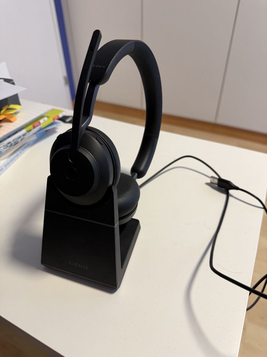 Jabra Cuffie: Jabra Evolve2 65 schwarz mit Ladestation gebraucht – Usato da Ibach venduto da gen_r6yf