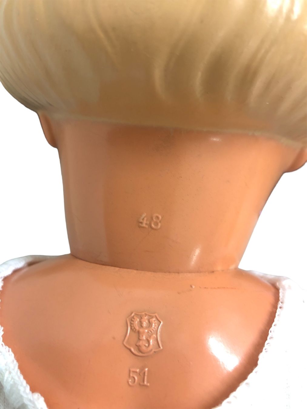 Bambole: antike Puppe, Celluloid, 48 cm gross – Usato da Pratteln venduto da Dollshop 2