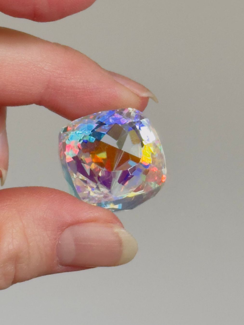 Edelsteine: 61.15 Ct. Certified Radiant Cut Mystic – Neu und originalverpackt aus Genève von AWWA 7