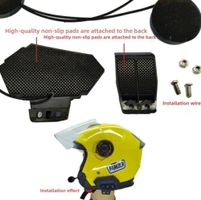 Helm Motorrad Kopfhörer  Bluetooth Freisprecheinrichtung
