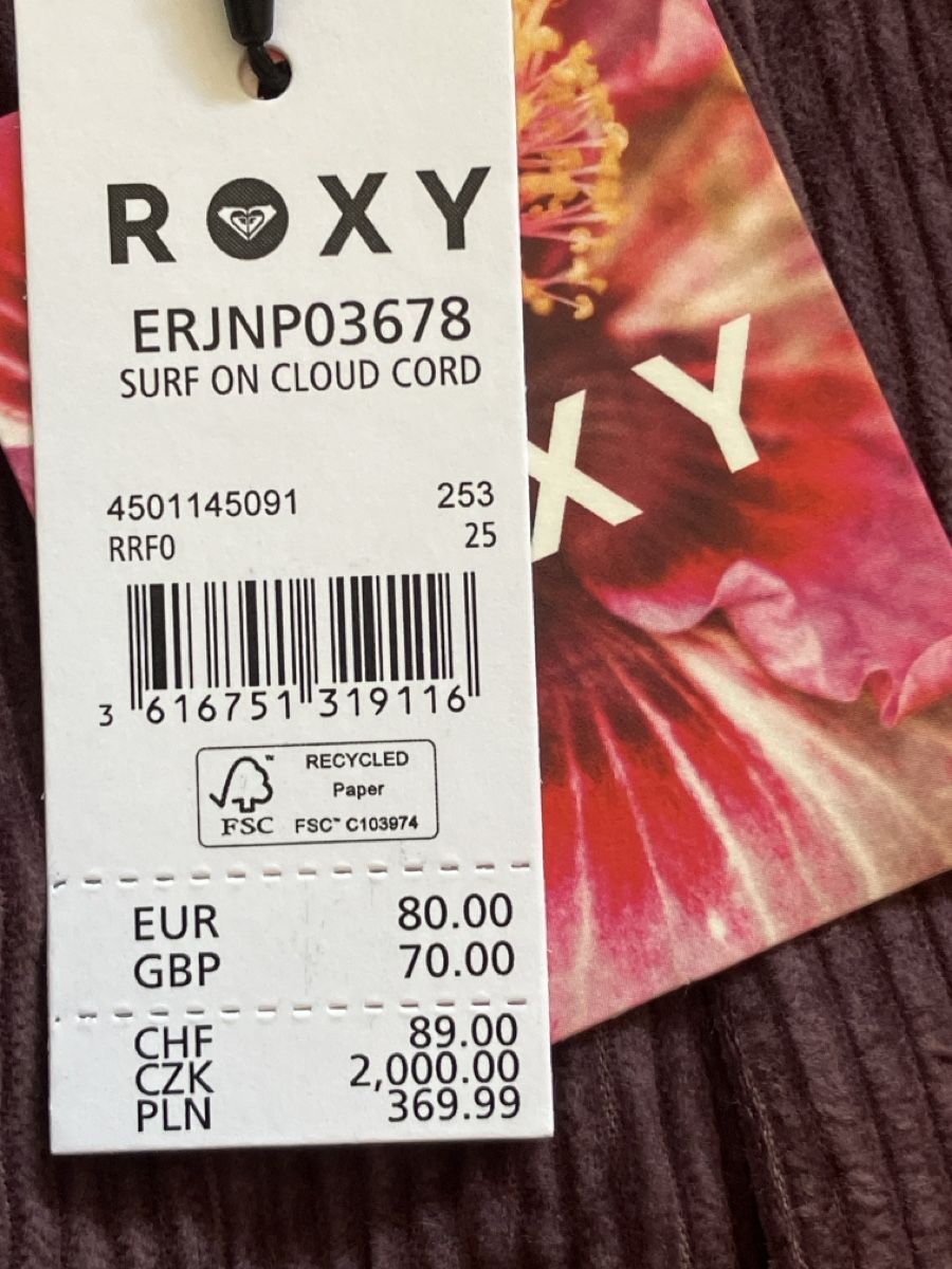 Roxy Pantaloni: Cordhose ROXY Grösse 25 neu mit Etikett – Nuovo (secondo la descrizione) da Muralto venduto da jac_hkz5 2