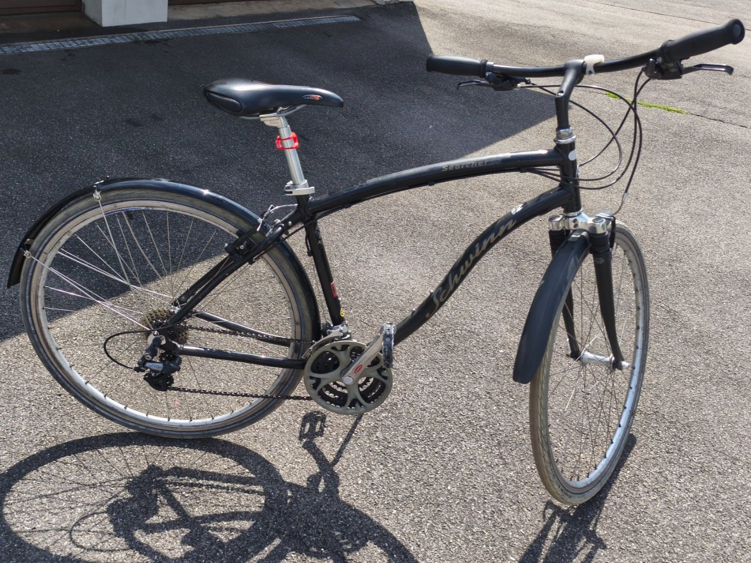Schwinn Biciclette: SCHWINN Searcher - Dark Eagle Boy - Bahnhofsvelo oder mehr? – Usato da Thun venduto da art.design.BK 7