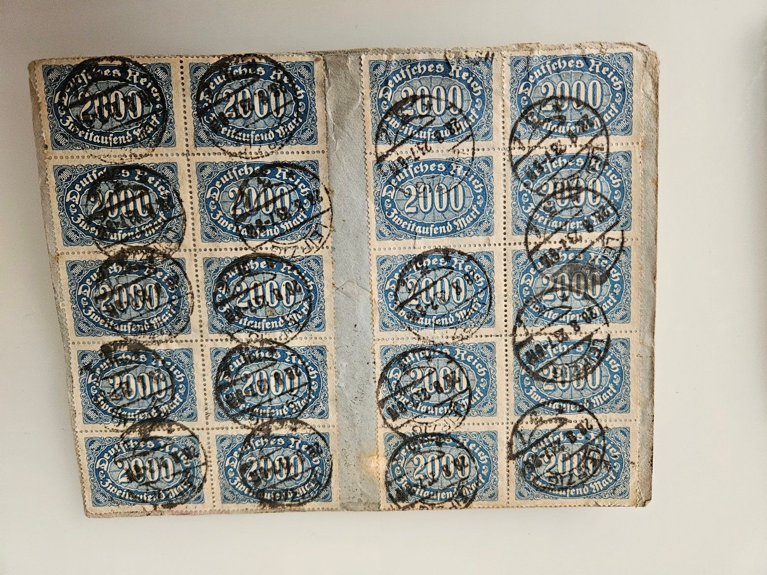 Alle Briefmarken: 2 Inflations Briefe 30.8.1923 – Gebraucht aus Buttikon SZ von Marcelr 1