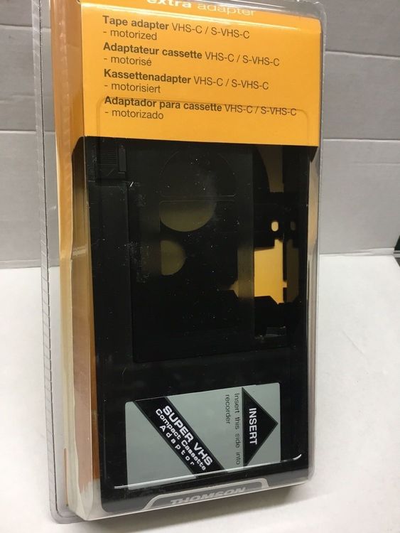 VHS Adapter Für VHSc Kassetten | Kaufen Auf Ricardo