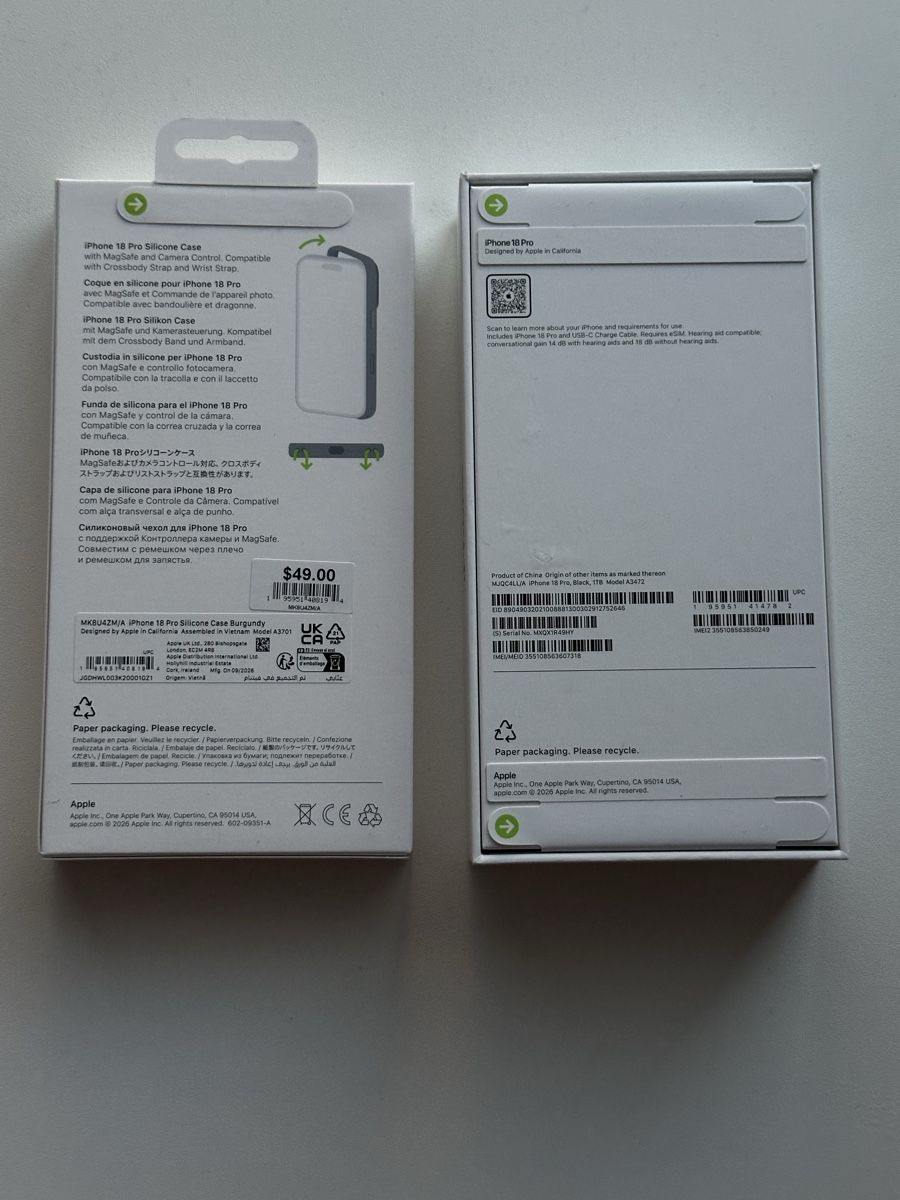 Apple Handys / Smartphones: iPhone 18 Pro 1 TB – Neu und originalverpackt aus Eschenbach SG von hannna_hannna 1