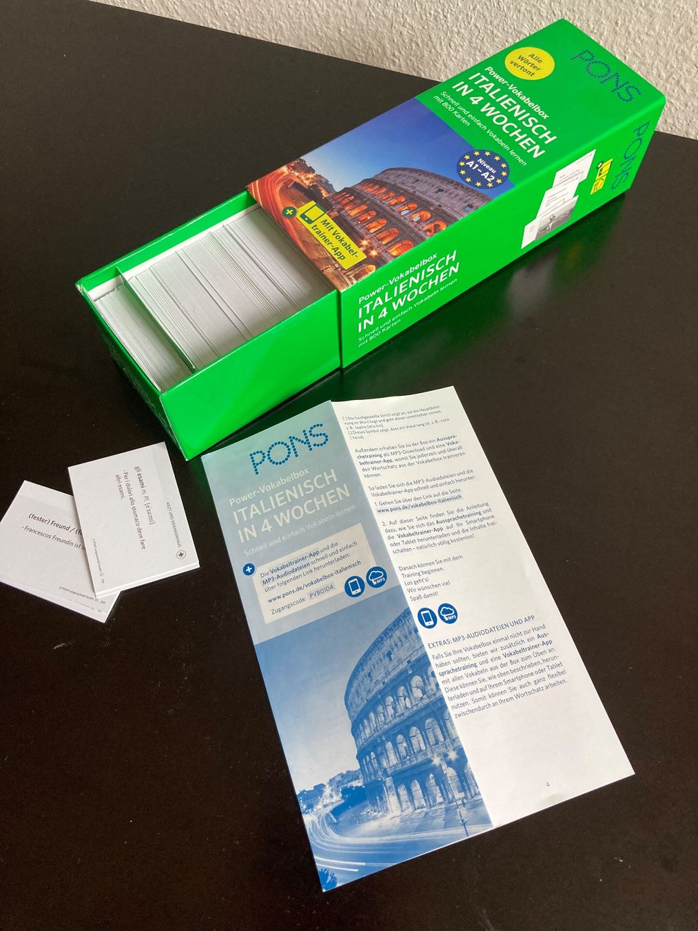 Giochi: PONS, Vokabelbox – Niveau A – Usato da Basel venduto da ananasbo