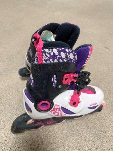 Decathlon Patins à roul. & inline: Kinder-Inlineskates, verstellbar, Gr 32-34 – D'occasion à Spiegel b. Bern par hymz 5