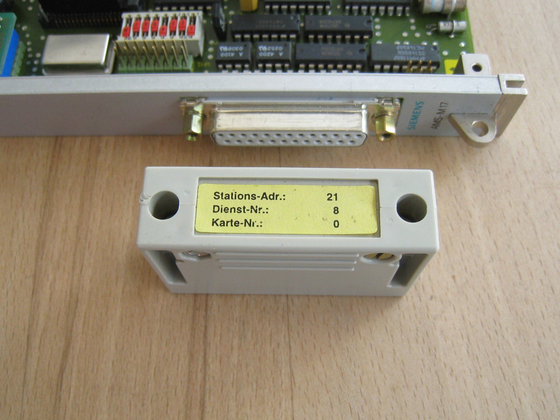 Siemens Componenti elettronici: Siemens Steuerplatine AMS-M17-A8 CPU Modul – Difettoso da Näfels venduto da Derglarner 4