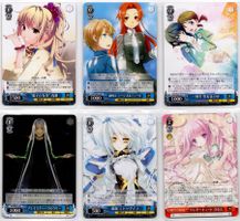 6 Dengeki Bunko - Weiss Schwarz Karten - Anime - japanisch