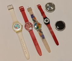 5x Swatch uhren