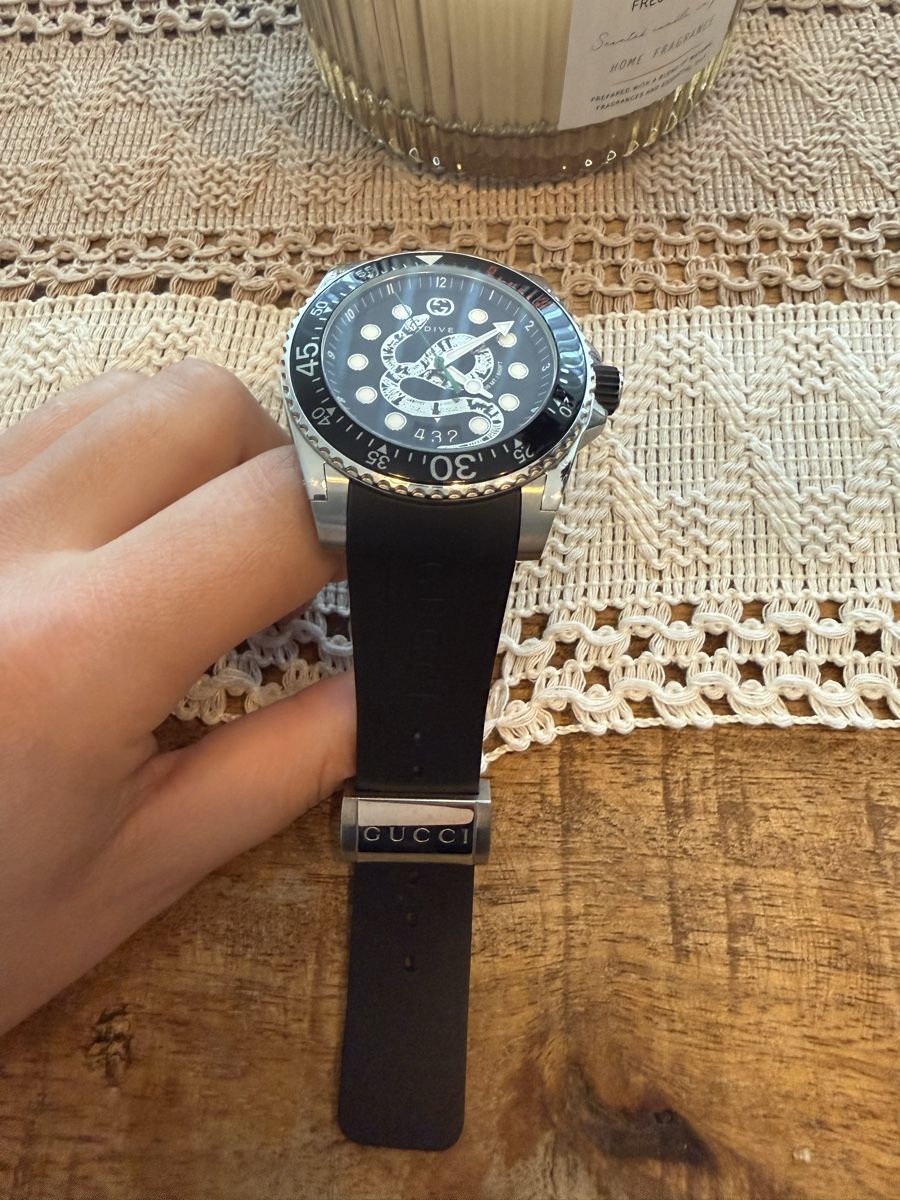 Gucci Orologi: Gucci Dive XL Snake – Nuovo (secondo la descrizione) da Holderbank AG venduto da dar_kx2h