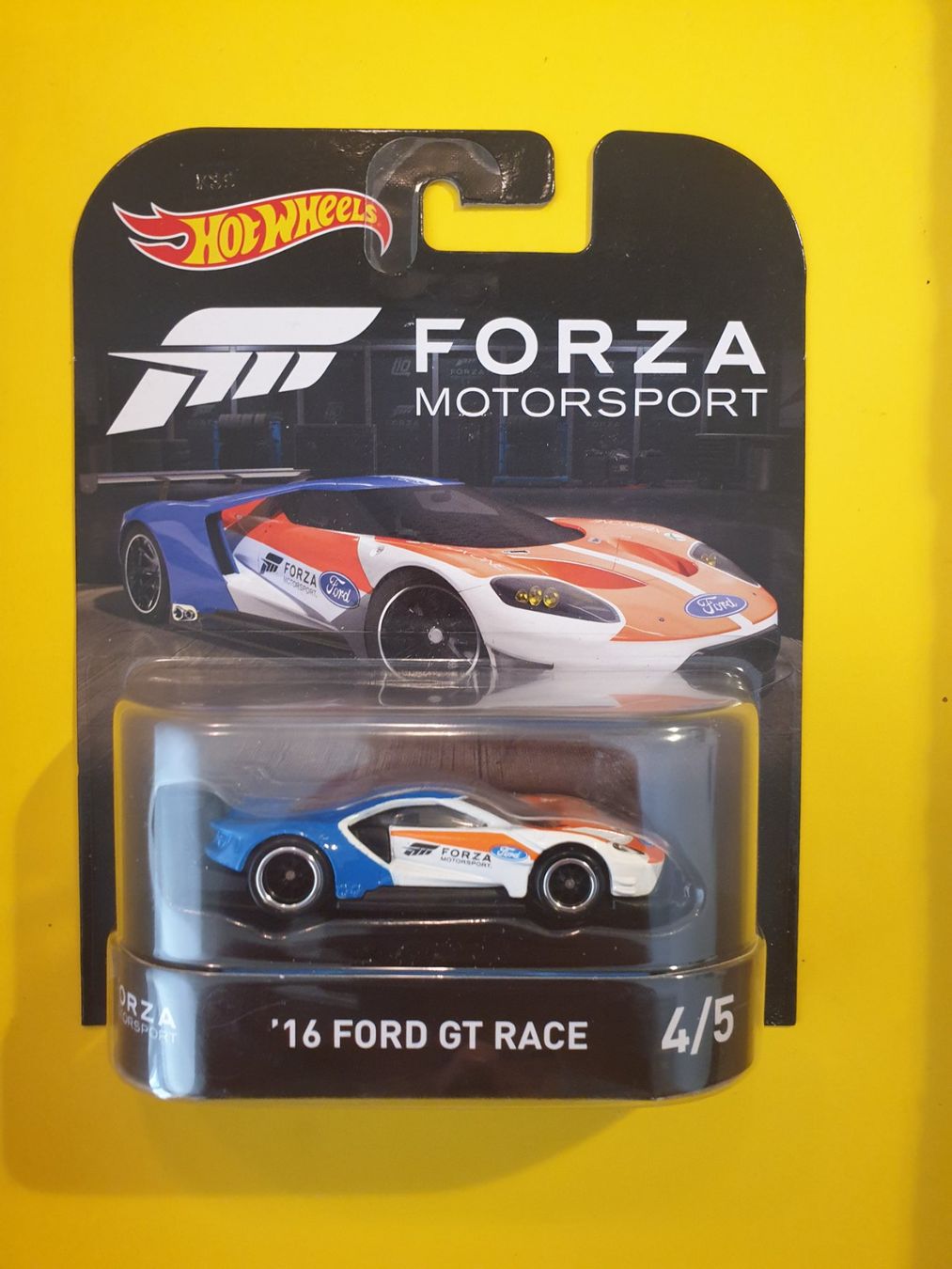 Hot Wheels Modellini d'auto: Hot Wheels '16 FORD GT RACE – Nuovo e nell'imballaggio originale da Oftringen venduto da Rotor