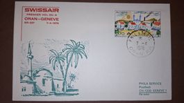 Swissair Oran - Geneve 07.04.1976