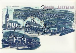 Gruss aus Liesberg - (um 1900)