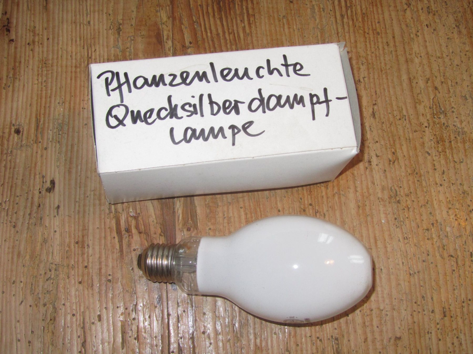 Lampade: Pflanzenleuchte / Quecksilberdampf - Lampe – Usato da Seengen venduto da mikelele