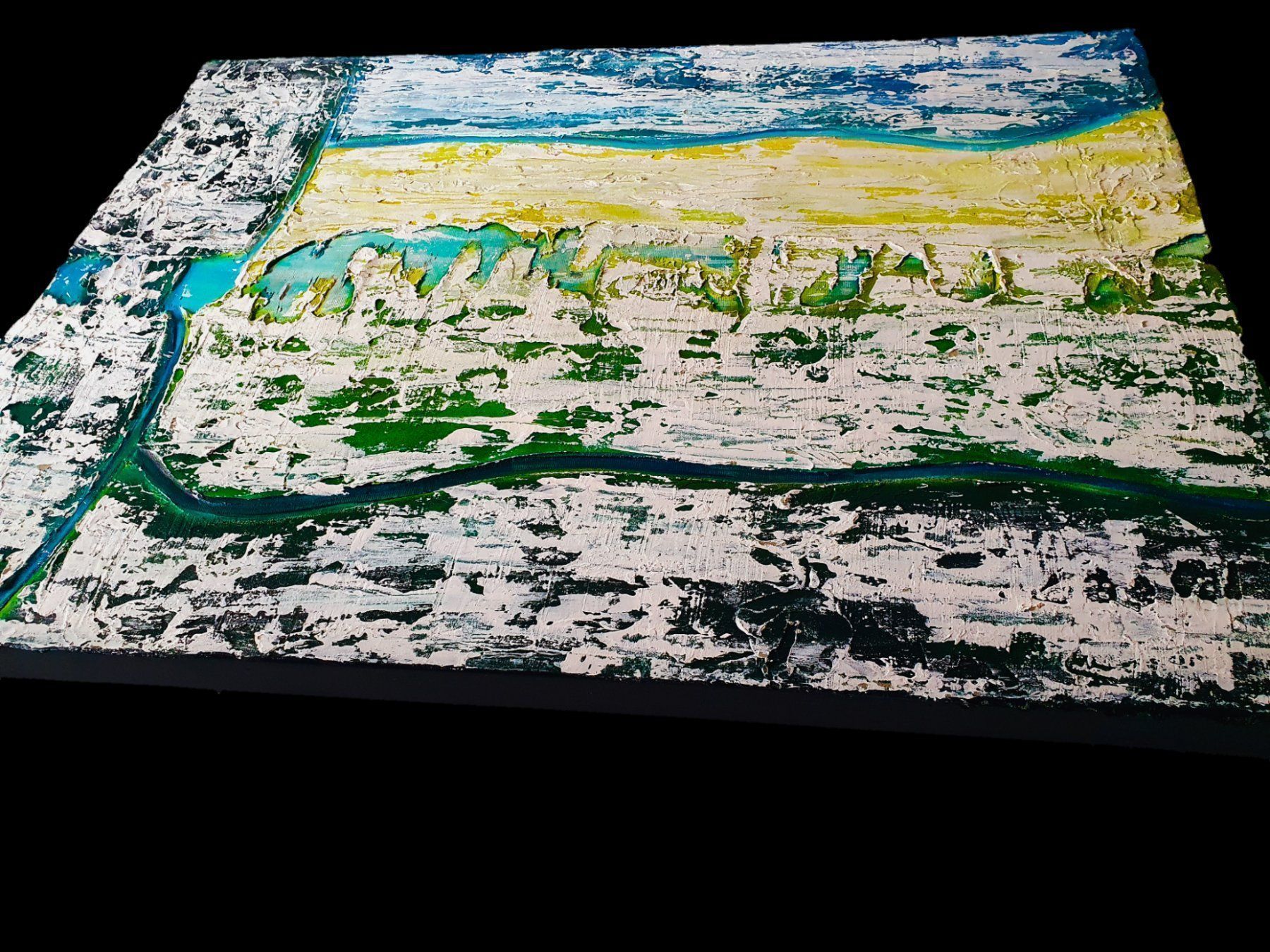 Dipinti: "Gap" 60x80x3,5 cm Gemälde – Nuovo e nell'imballaggio originale da Kreuzlingen venduto da eszanza 3