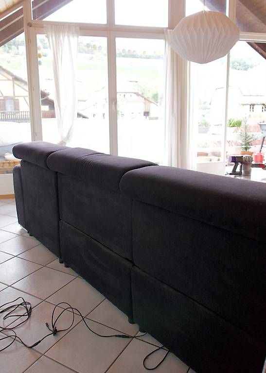 Sofas: Canapé d'angle électrique  – D'occasion à Champagne par Can-Fab 3