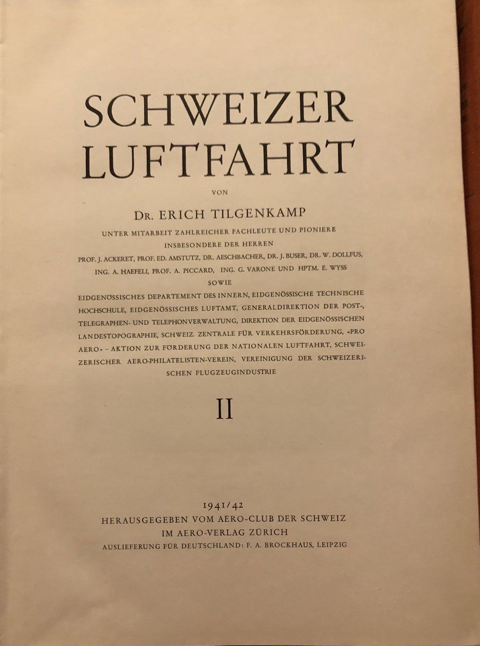 Bücher: Die Geschichte der Schweizerischen Luftfahrt – Gebraucht aus Bern von Grindelwaldaus 2