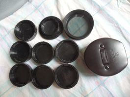 MINOLTA 8 STK DECKELS.POLARIZING FILTER 52N TASHE-TIP TOP