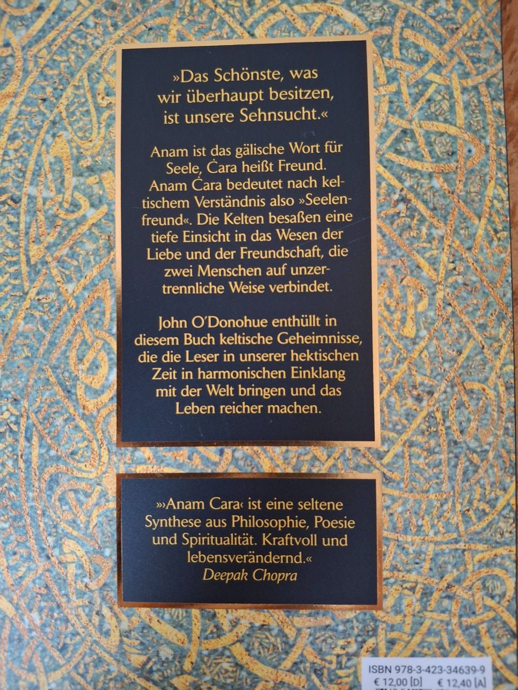 Libri: Anam Cara - John O'Donohue – Usato da Courlevon venduto da Eiscool 1