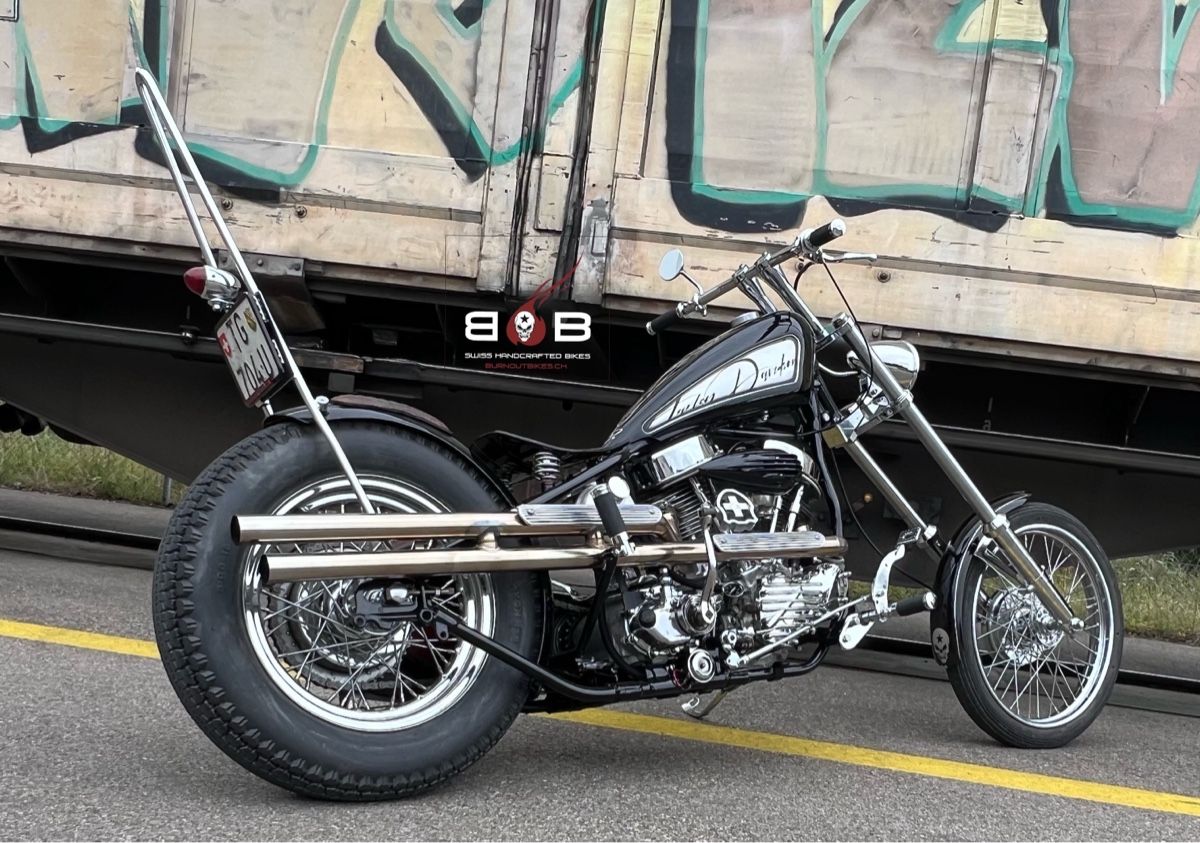 Harley-Davidson Chopper: HARLEY DAVIDSON FL PANHEAD – Usato da Sirnach venduto da B.O.B.BIKES 6
