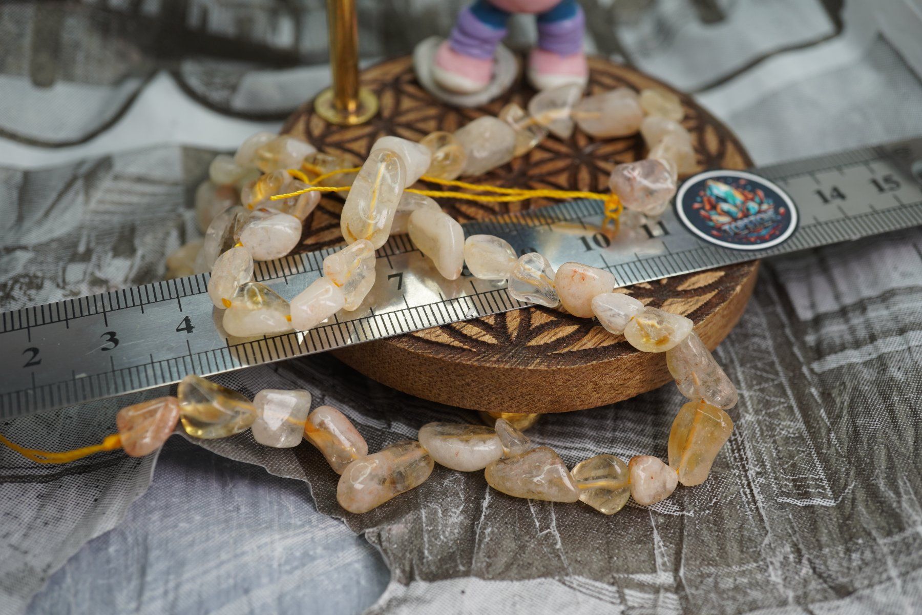 Minerali & Pietre curative: Citrin Nugget    Strang      ab 1.-  Räumung – Nuovo e nell'imballaggio originale da Eschenbach SG venduto da topstone 6