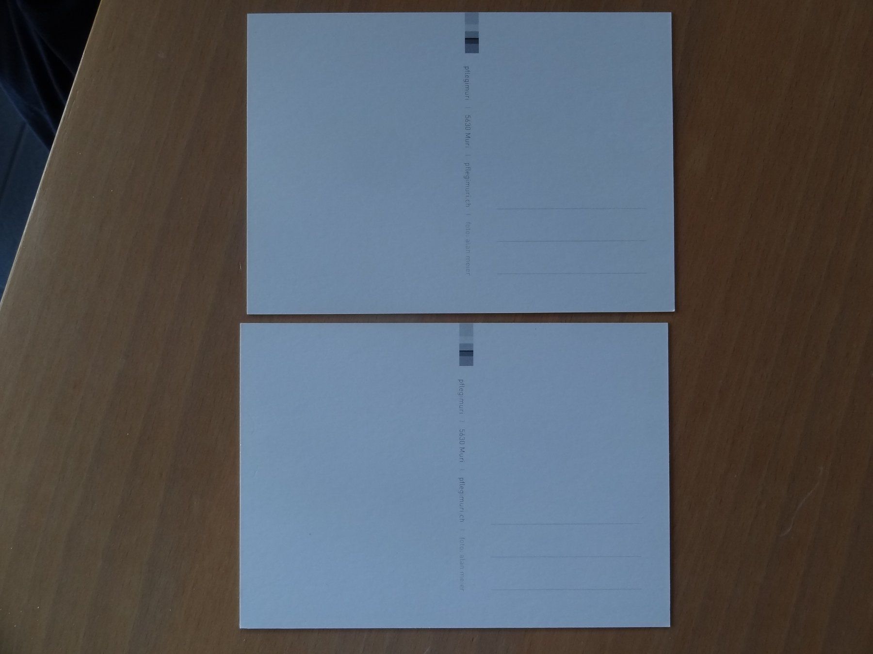 Cartoline postali: Muri - AG - 2 AK – Usato da St Léonard venduto da Riglin 1