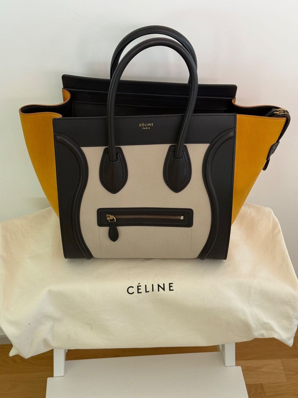 Celine Sacs: Céline Luggage Mini Tricolor - Phoebe Philo – D'occasion à Zürich par ljjud